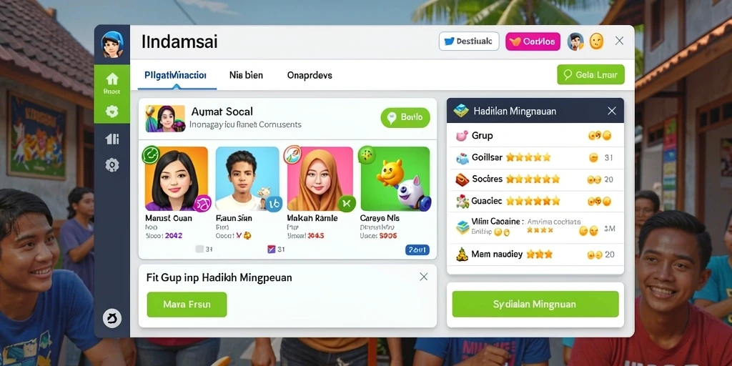 Tampilan antarmuka yang intuitif dan mudah dinavigasi.