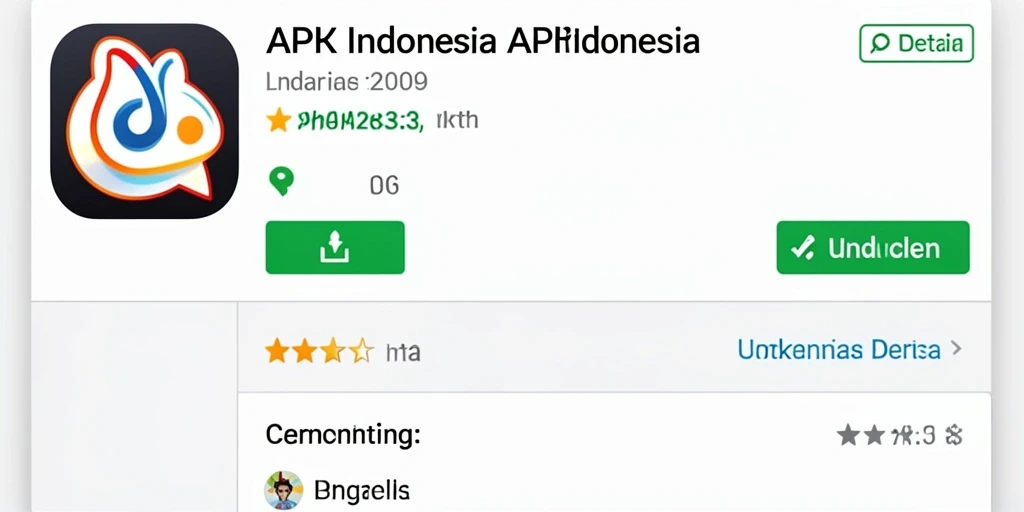 Tangkapan layar menampilkan grafis yang menarik dan modern.