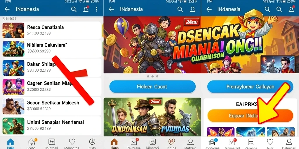 Grafis menarik dan antarmuka intuitif.