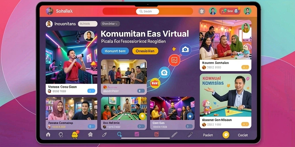 Tangkapan layar menunjukkan petualangan menantang yang seru.