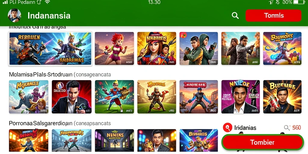 Screenshot menunjukkan grafis permainan yang menawan.