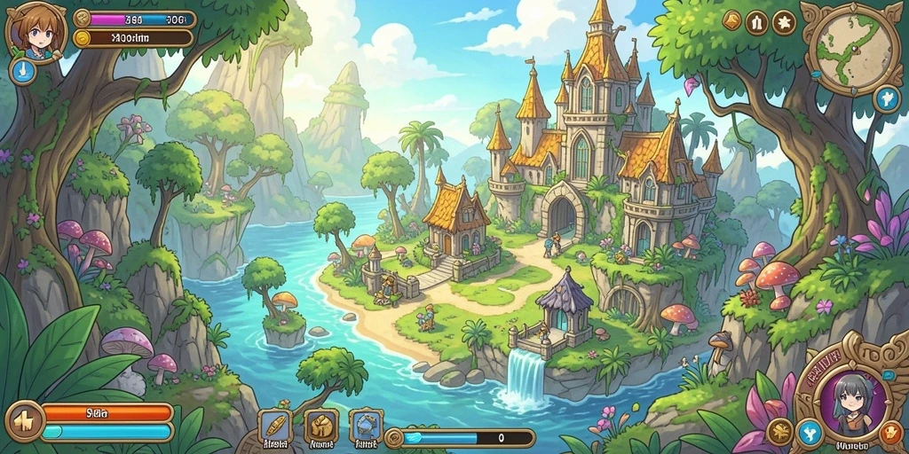 Tampilan awal game KAOL68 yang menarik.