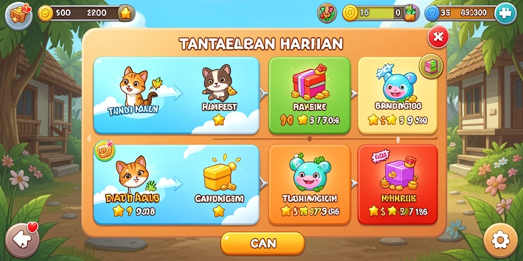 Tampilan antarmuka yang menarik dan intuitif.