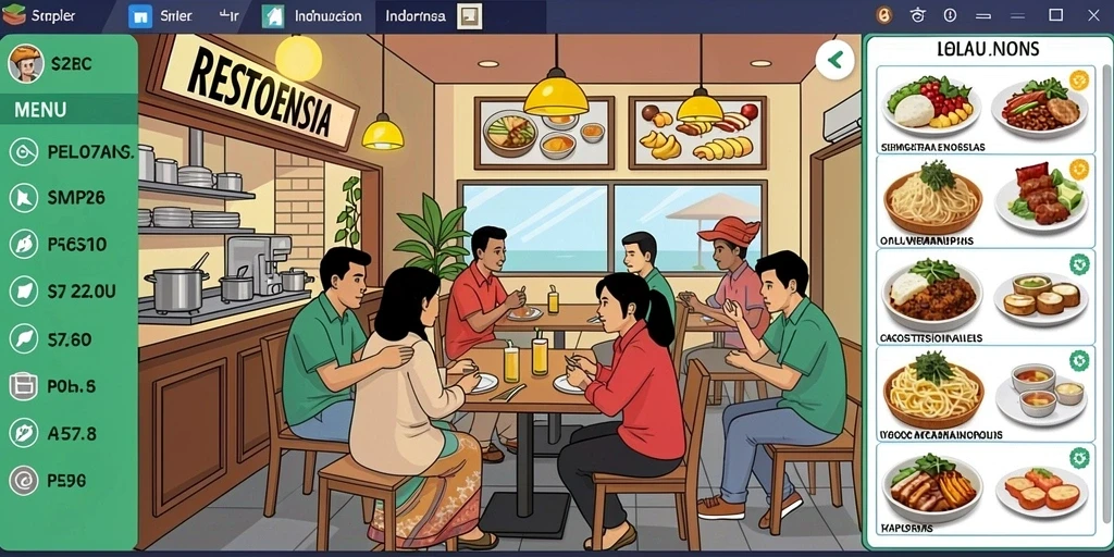 Tampilan antarmuka yang sederhana dan mudah digunakan.