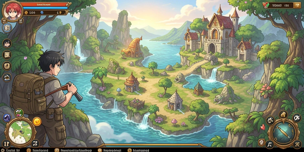 Screenshot menunjukkan grafik kualitas tinggi dari game.