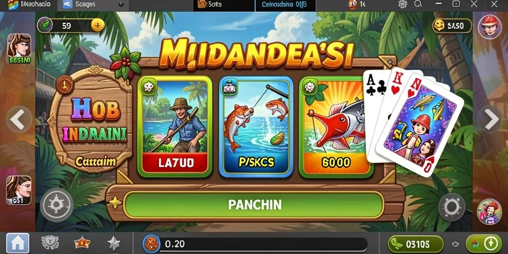 Tampilan utama aplikasi OMUTOGEL yang menarik.