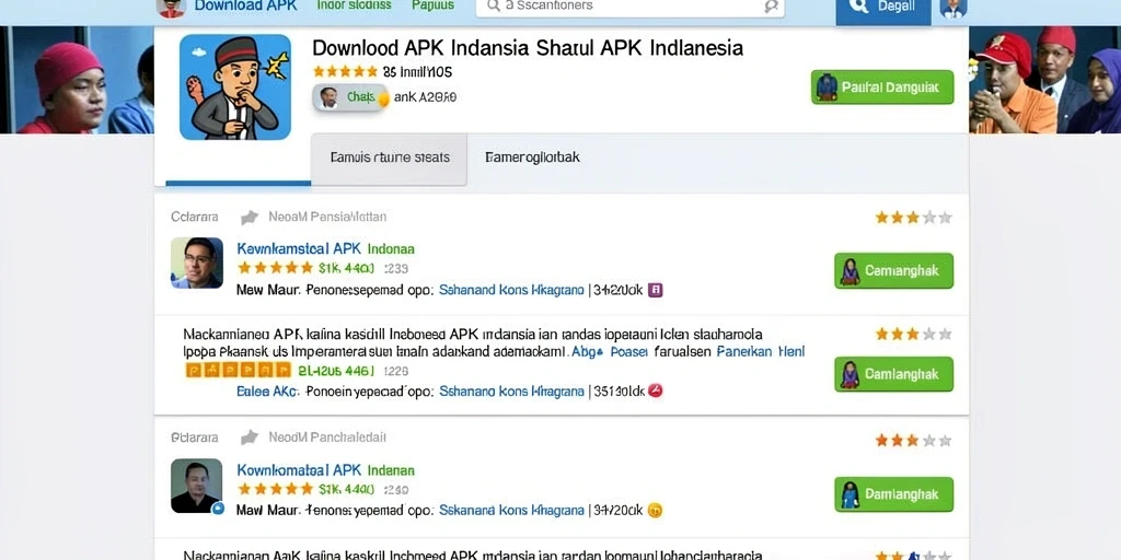 Tampilan awal yang menarik dan penuh warna.