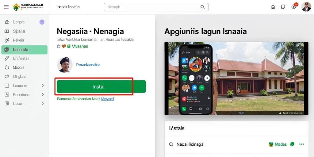 Screenshot menampilkan karakter utama dalam aksi petualangan.
